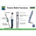 Totem Multi funzione, con verifica AUTOMATICA della temperatura per il controllo accessi